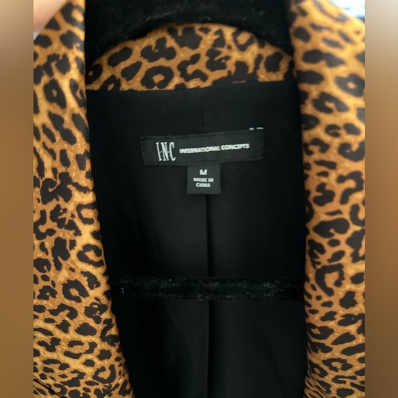 INC Blazer Cheetah Print - Picture 3 of 3